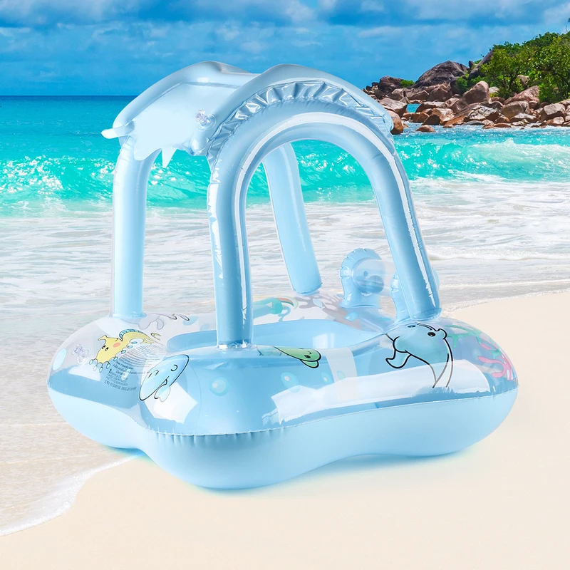 ห่วงยางว่ายน้ำเด็กพร้อมหลังคาบ - Aquatic Sports บทวิจารณ์และราคา