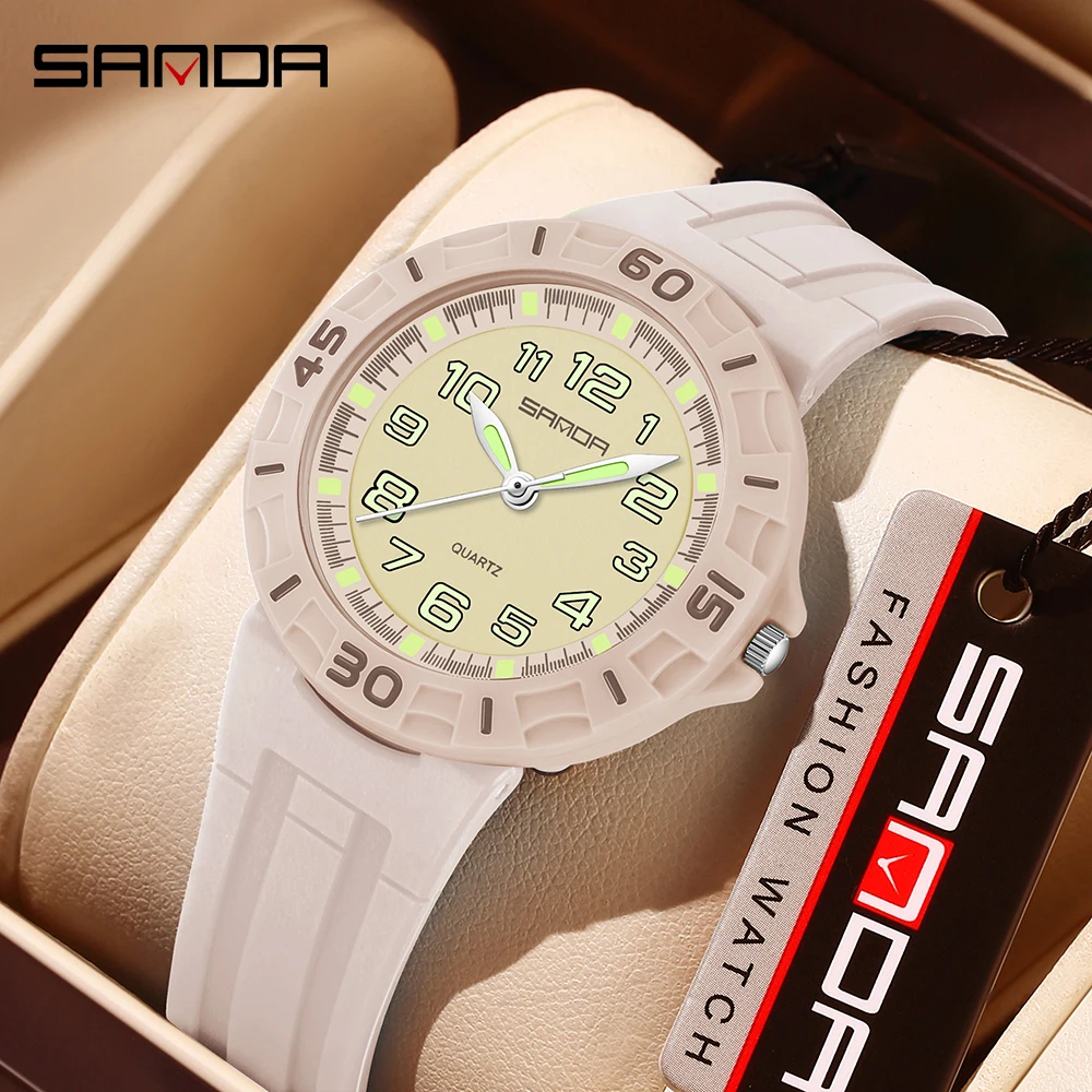 SANDA นาฬิกาควอทซ์นักเรียน 50  - Aquatic Sports บทวิจารณ์และราคา